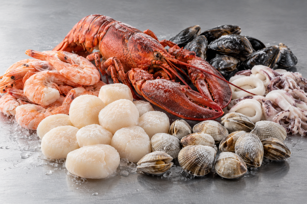 Selección genérica de mariscos y otras referencias