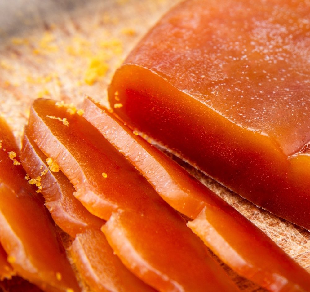 Huevas de mújol saladas y secas